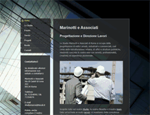 Tablet Screenshot of marinottiassociati.it